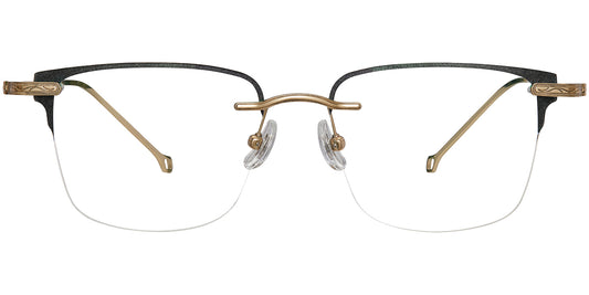 Manta – Black-Gold Glasses