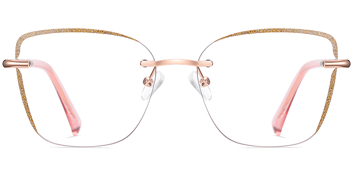 Asti – Translucent-Pink Glasses