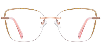 Asti – Translucent-Pink Glasses