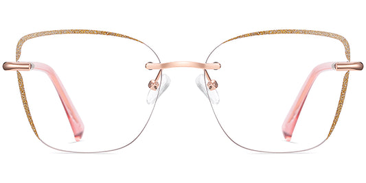Asti – Translucent-Pink Glasses
