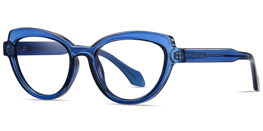 Luanda – Translucent-Blue Glasses