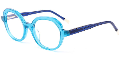 Osaka – Translucent-Blue Glasses