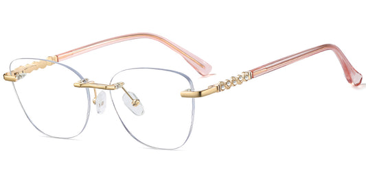 Delphi – Translucent-Pink Glasses