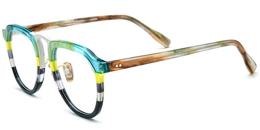 Kazan – Pattern-White Glasses