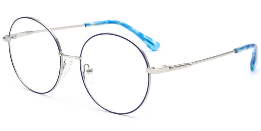 Safi – Blue-Silver Glasses