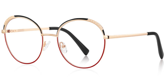 Rosario – Pattern-Black Glasses