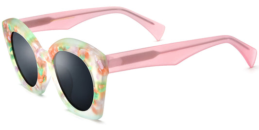 Sequim – Pattern-Pink Sunglasses
