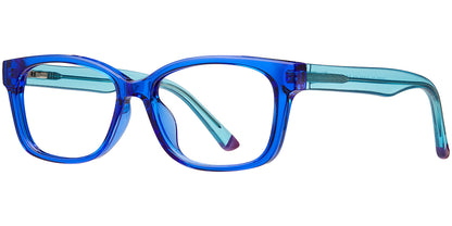 Adelaide – Translucent-Blue Glasses