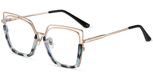 Esteli – Pattern-Green Glasses