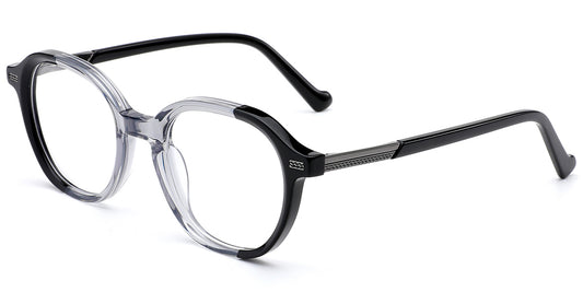 Jaipur – Pattern-Black Glasses