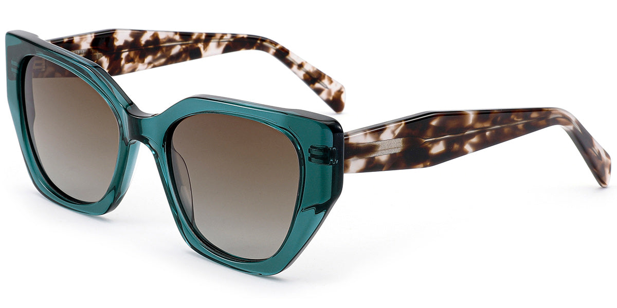 Amalfi – Translucent-Green Sunglasses