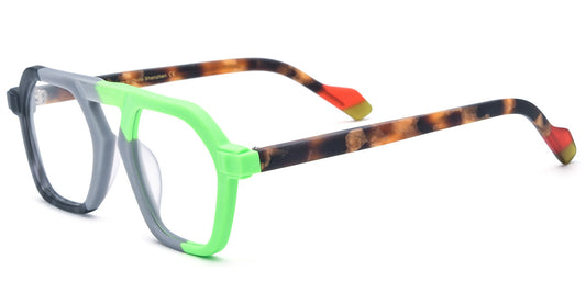 Accra – Pattern-Grey Glasses