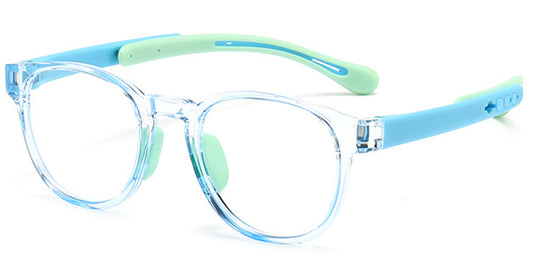 Melo – Translucent-Blue Glasses