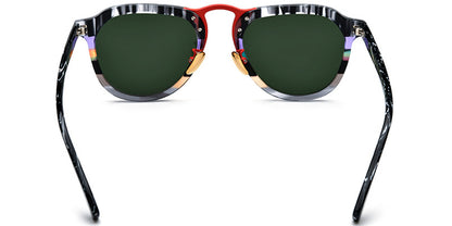 Kazan – Pattern-Red Sunglasses