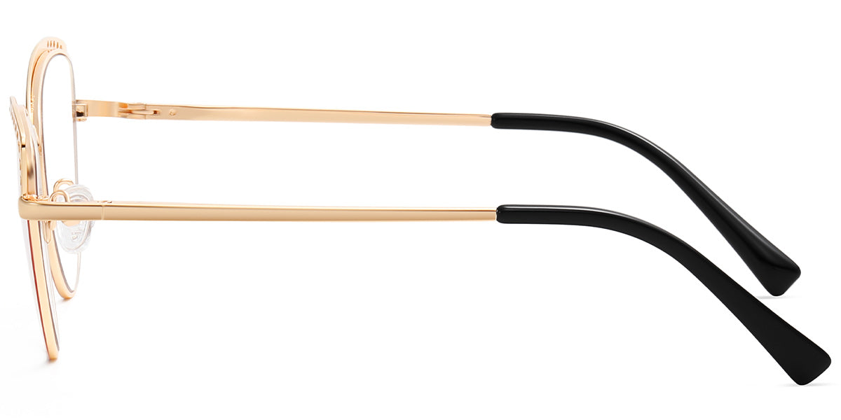 Sofia – Pattern-Black Glasses