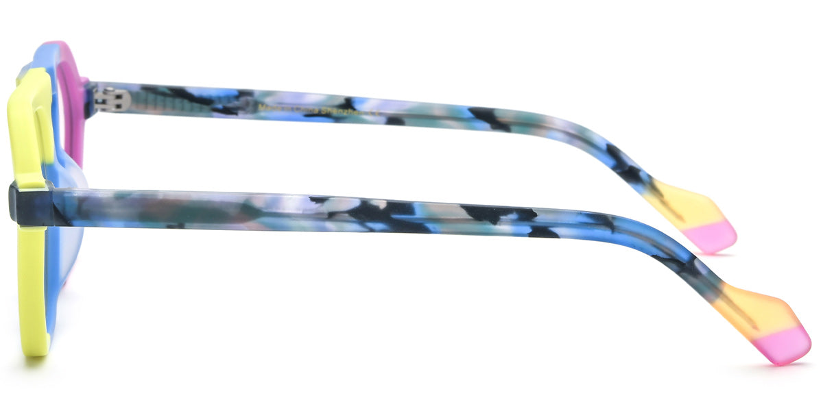 Accra – Pattern-Blue Glasses