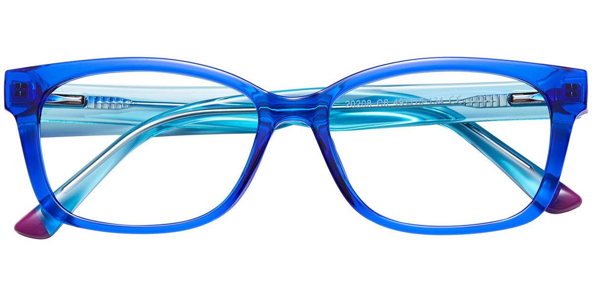 Adelaide – Translucent-Blue Glasses
