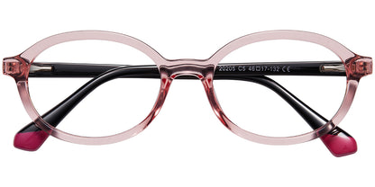 Leith – Translucent-Pink Glasses