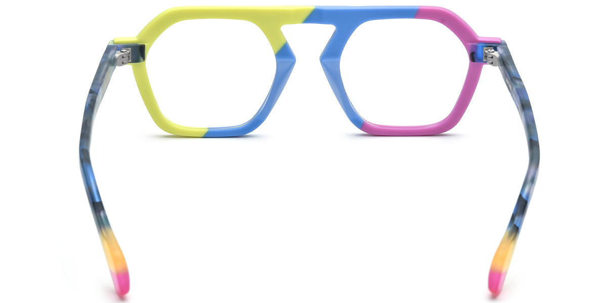 Accra – Pattern-Blue Glasses